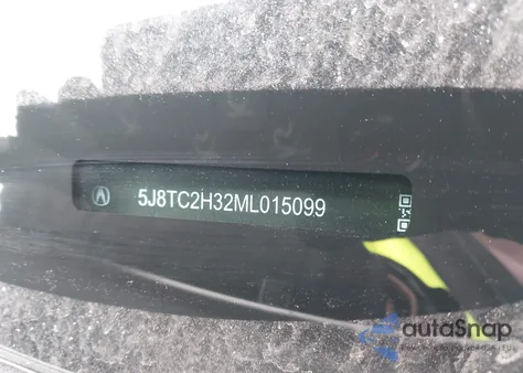 2021 Acura Rdx Standard z USA, uszkodzony, nr VIN 5J8TC2H32ML015099